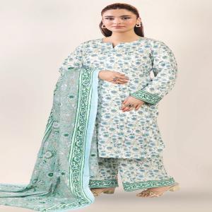 ETHNIC Khaadi 3 Piece Suit - Premium Pakistani Fabric